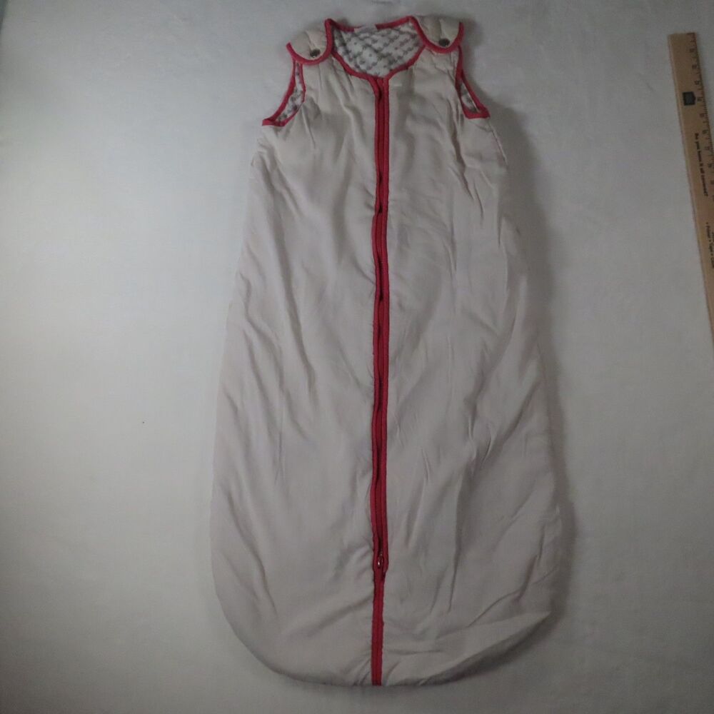 Baby DeeDee Sleep Nest Sleep Sack Large 18-36 Months White Quilted Duvet